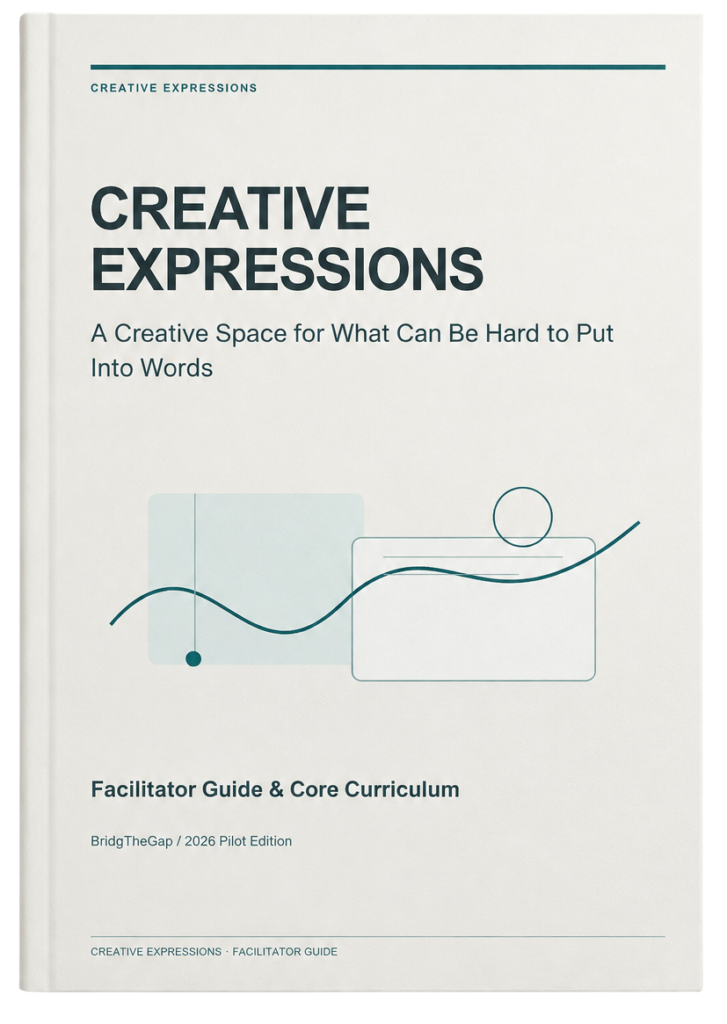 Creative Expressions facilitator guide and core curriculum cover